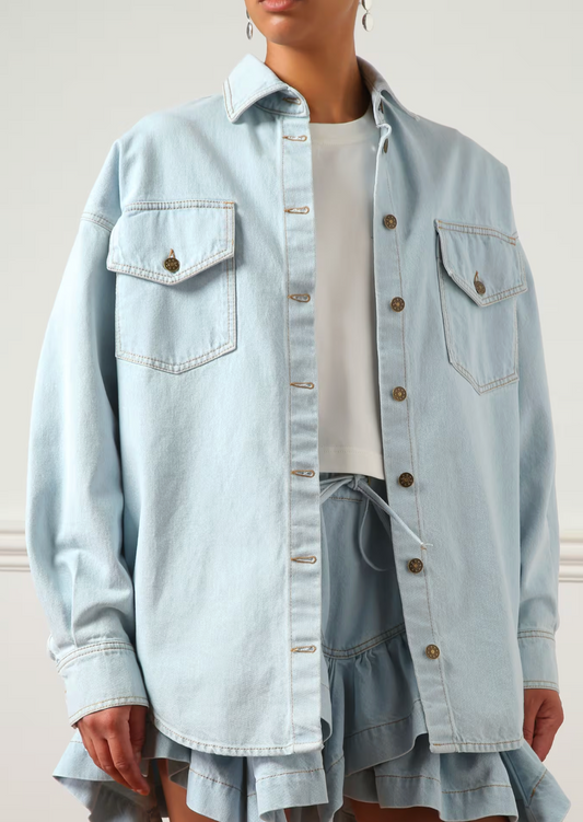 DRESSTOIMPRESS Костюм Misha denim