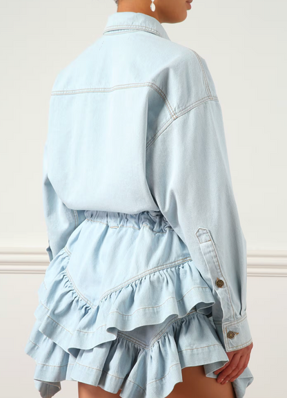 DRESSTOIMPRESS Костюм Misha denim