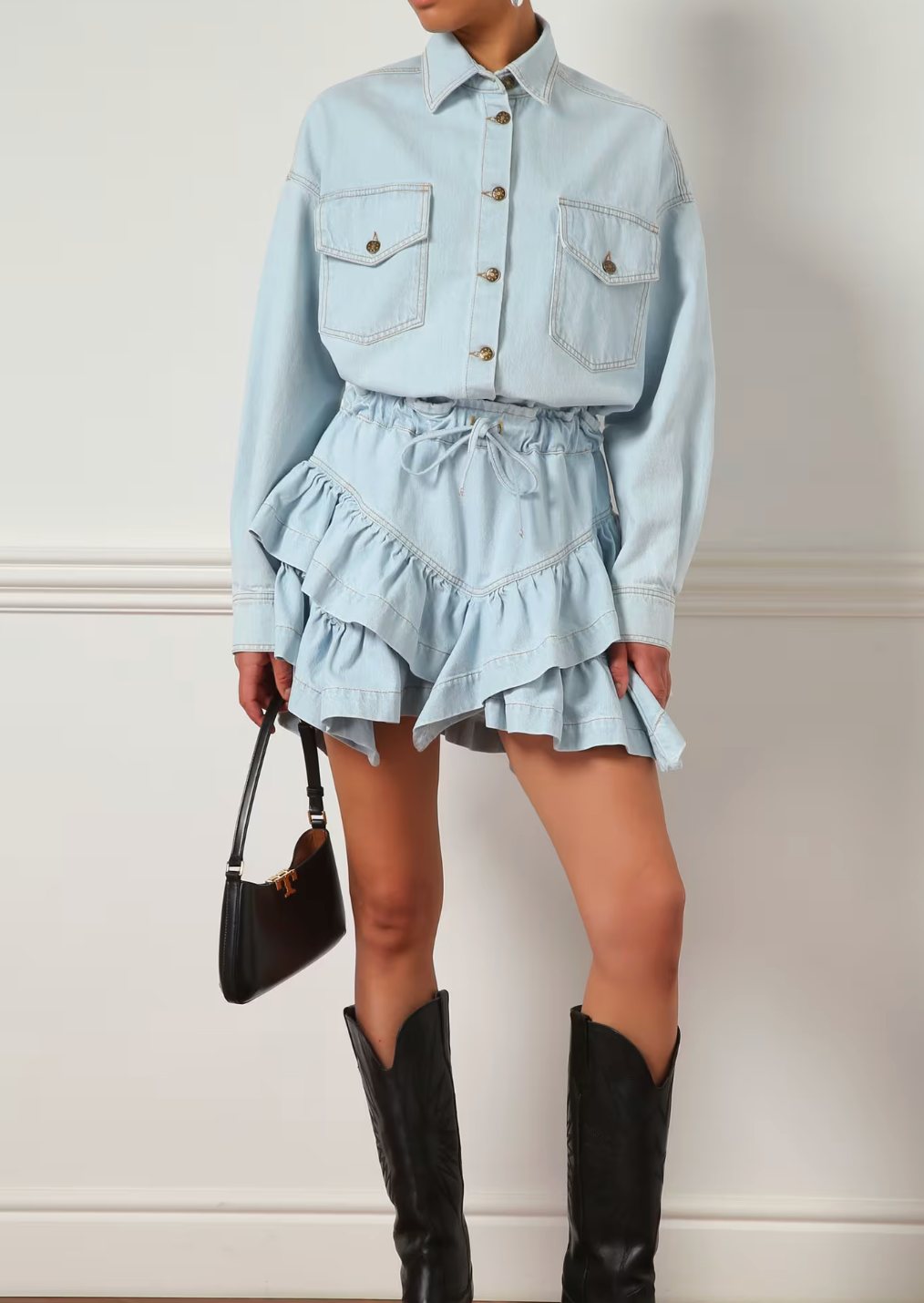 DRESSTOIMPRESS Костюм Misha denim