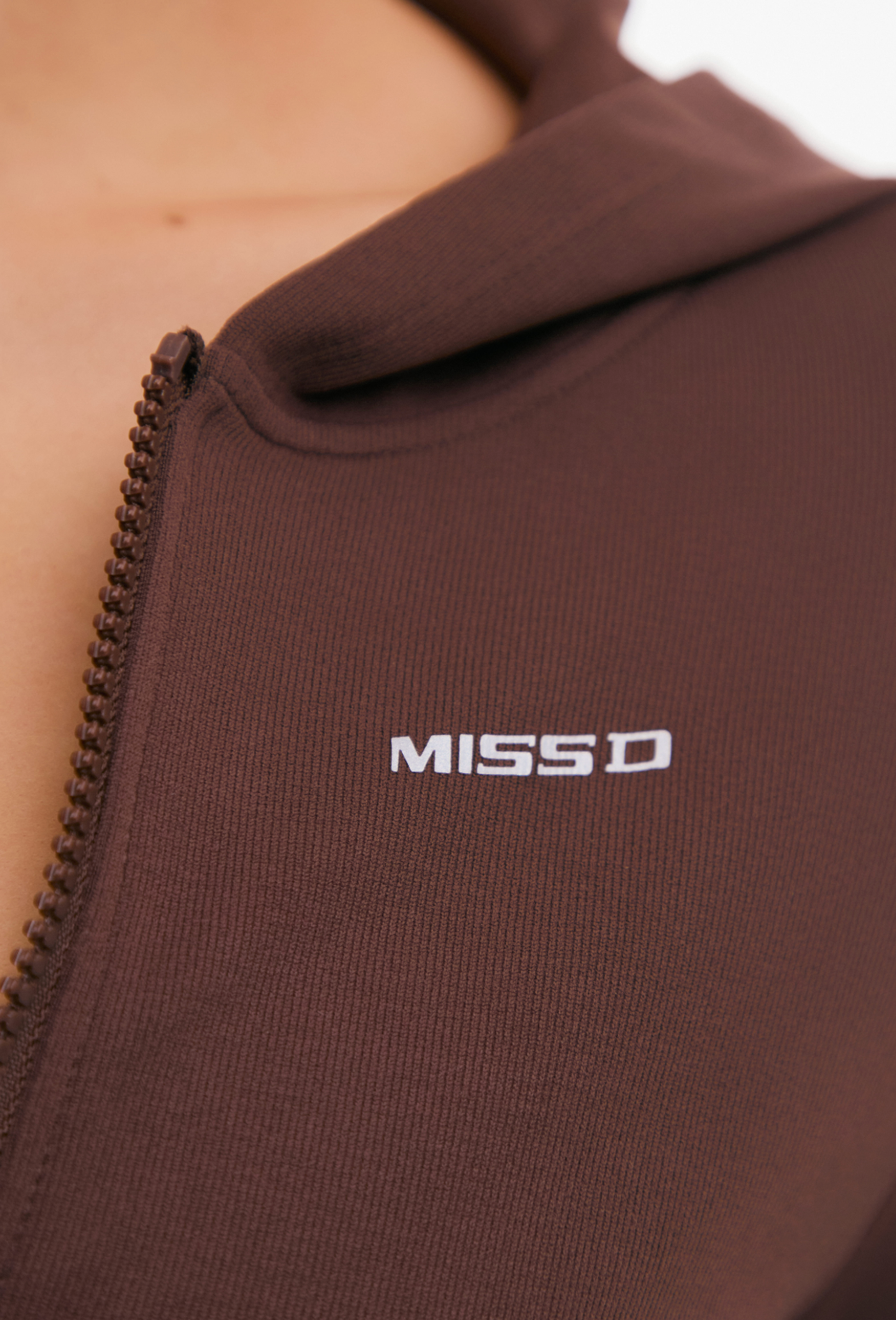 MISSD Кофта із технологією вологовідведення Kayla jacket шоколадна