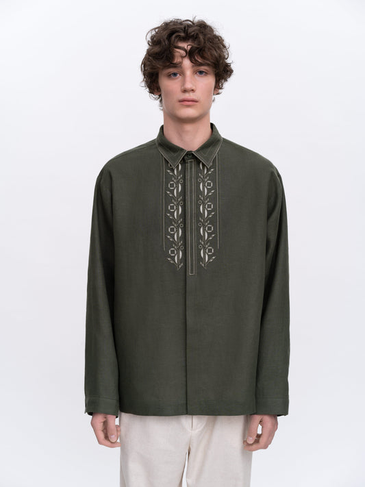 ETNODIM Чоловіча вишита сорочка "Гай"