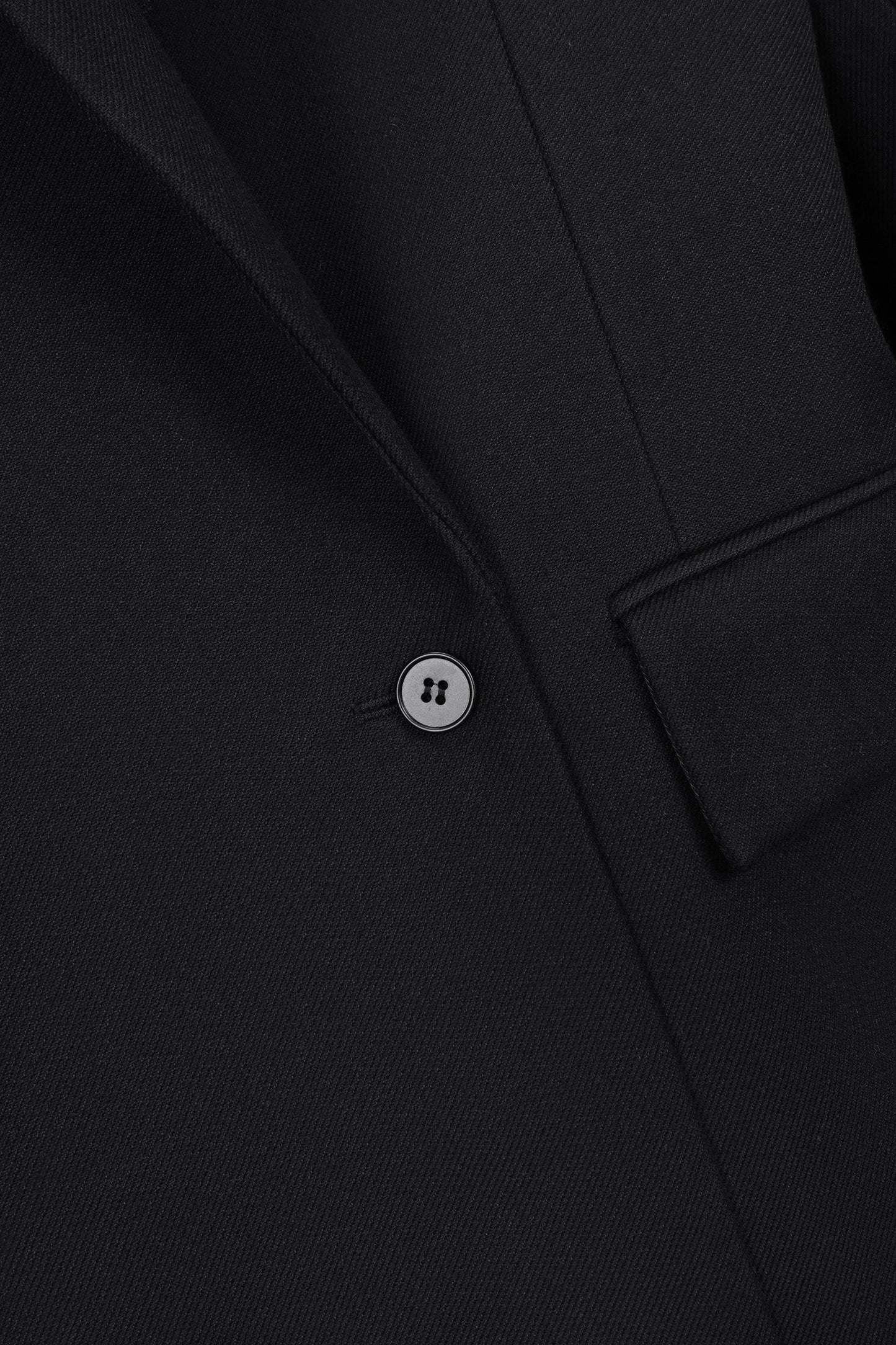 CICI COCO ПАЛЬТО ВОВНЯНЕ ПРЯМОГО КРОЮ ЧОРНЕ COUTURE