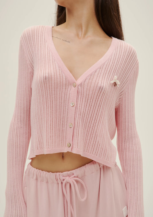 Alice K Кардиган в рожевому кольорі