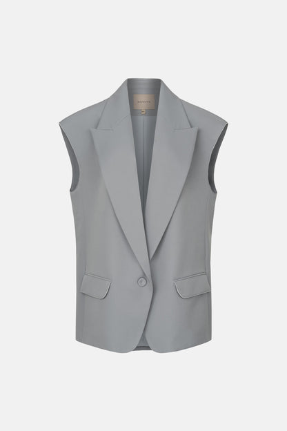 BAZHANE Жилет котоновий оверсайз