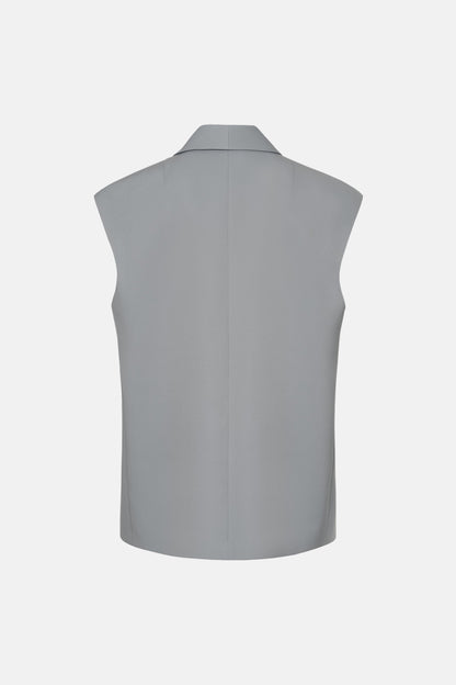 BAZHANE Жилет котоновий оверсайз