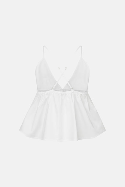 BAZHANE Топ Whipped cream молочний