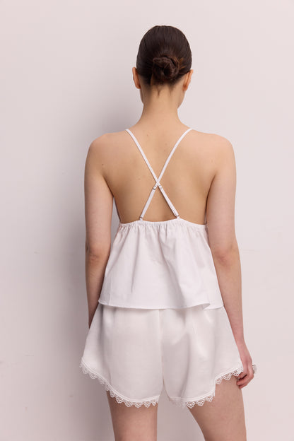 BAZHANE Топ Whipped cream молочний