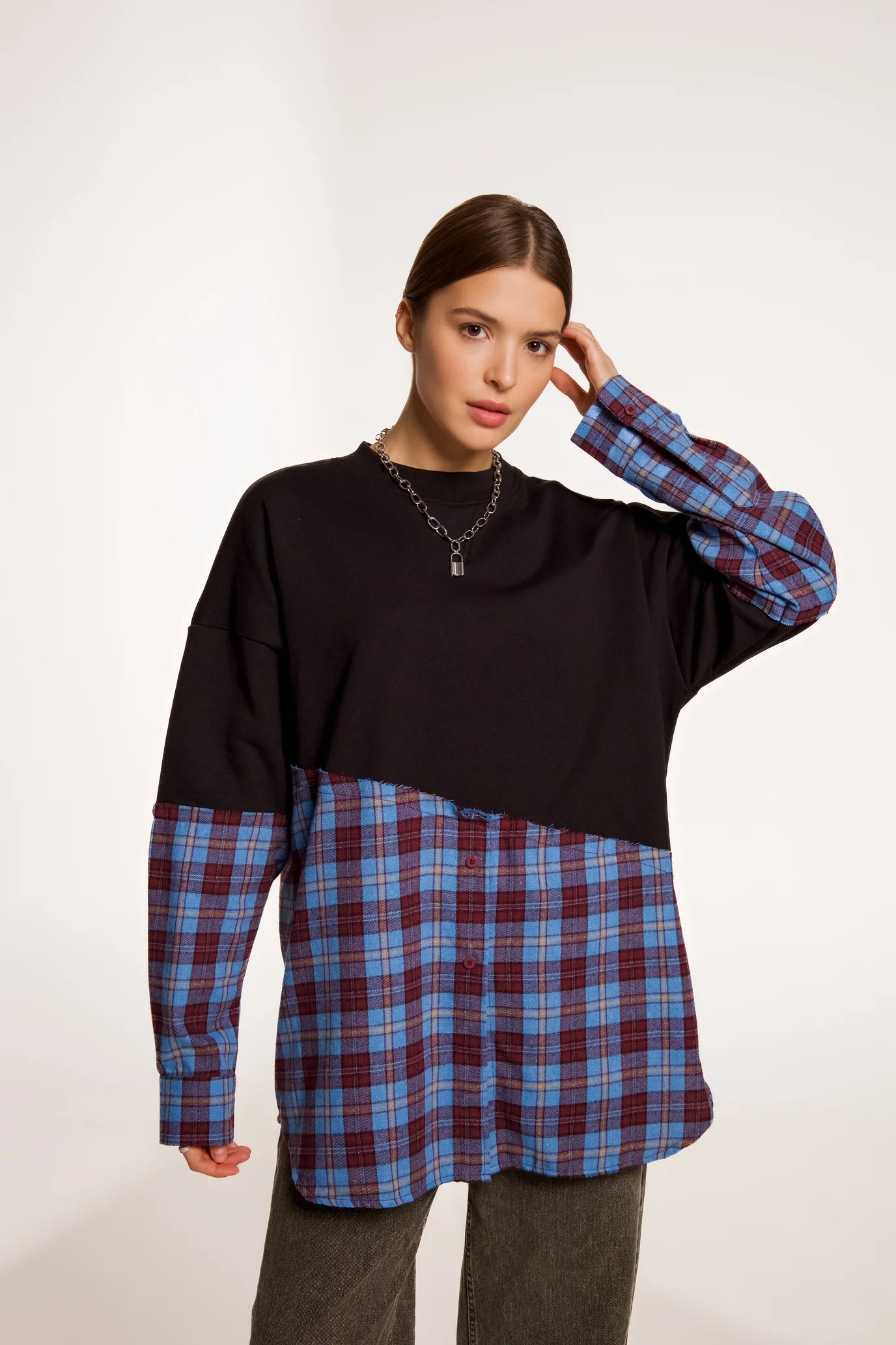 LUCKYREEF СВІТШОТ АСИМЕТРИЧНОГО КРОЮ PALERMO