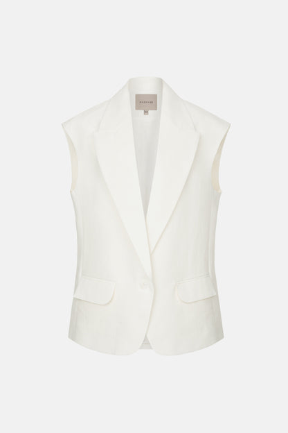 BAZHANE Жилет лляний оверсайз