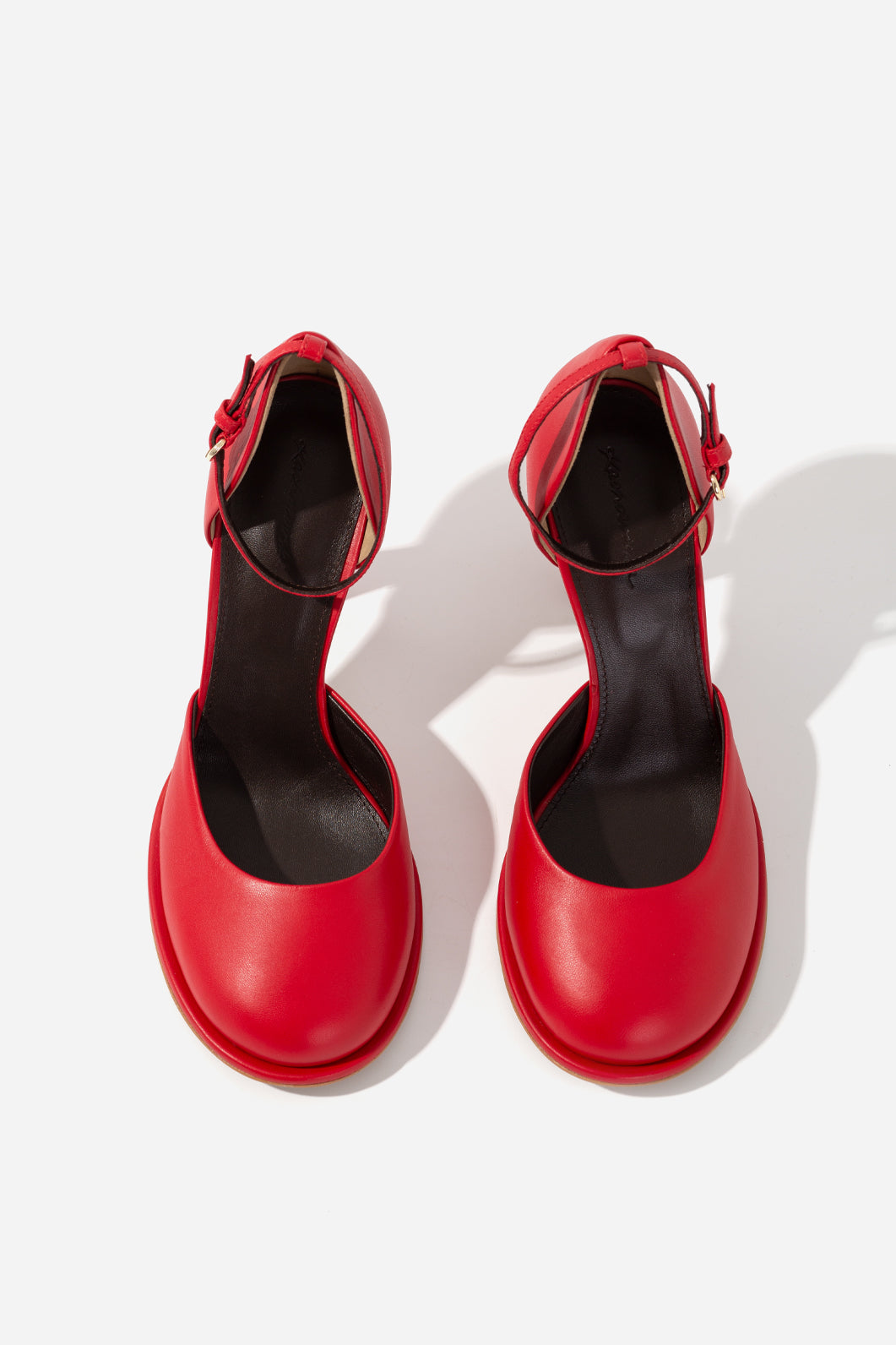 Kachorovska AMANDA туфлі червоні шкіряні