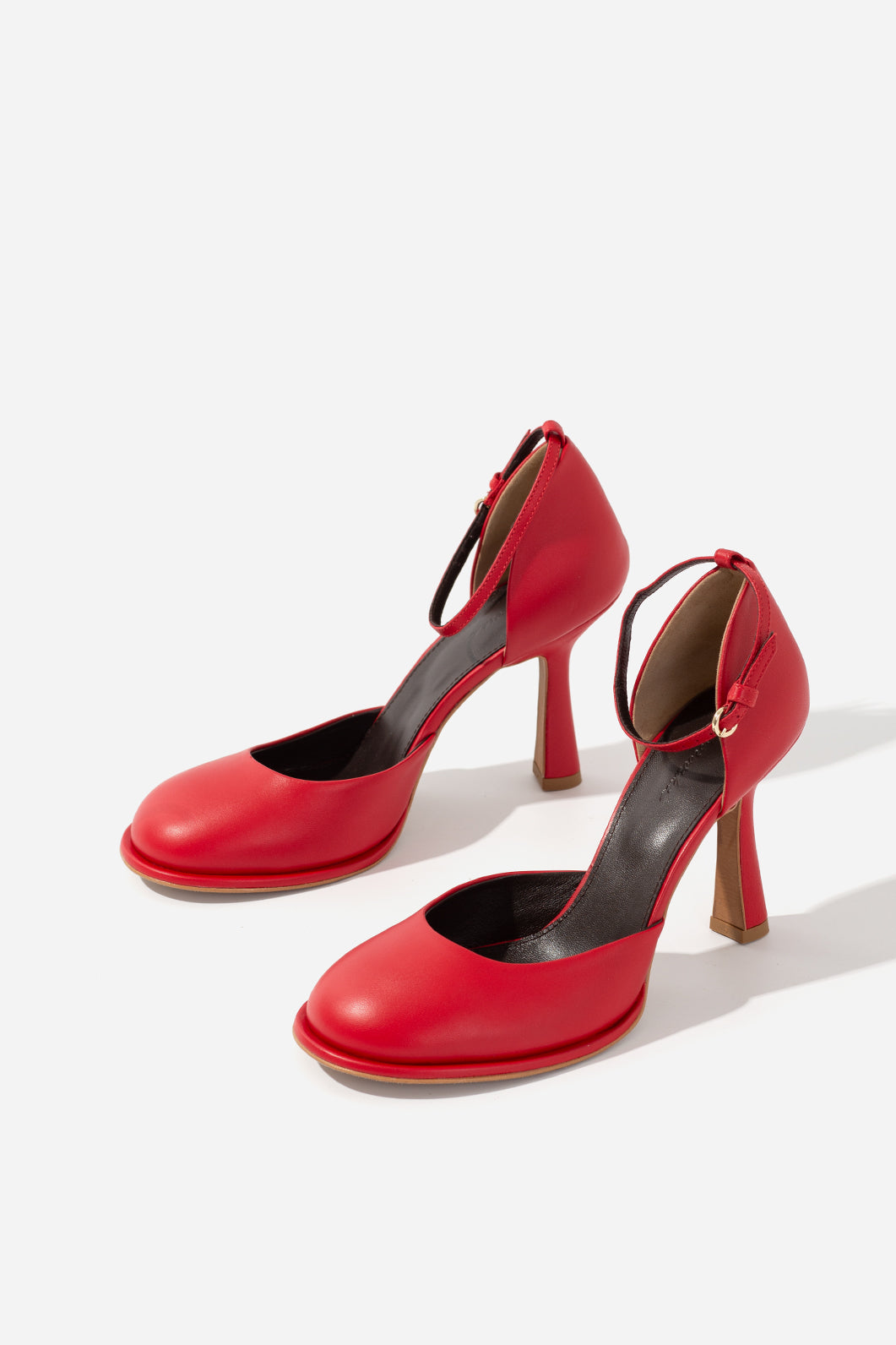 Kachorovska AMANDA туфлі червоні шкіряні