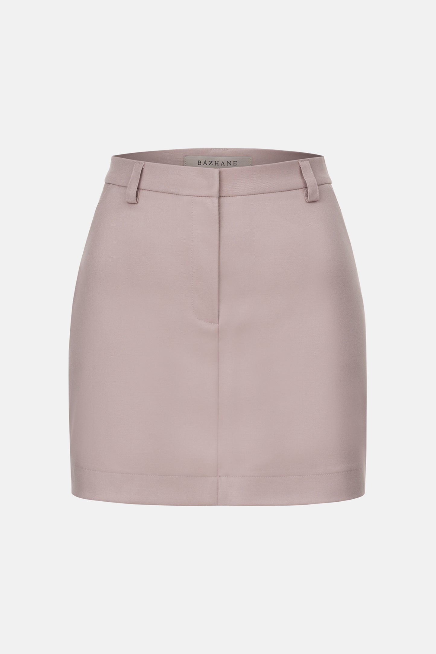 BAZHANE СПІДНИЦЯ МІНІ КОТОНОВА З ВИСОКОЮ ПОСАДКОЮ