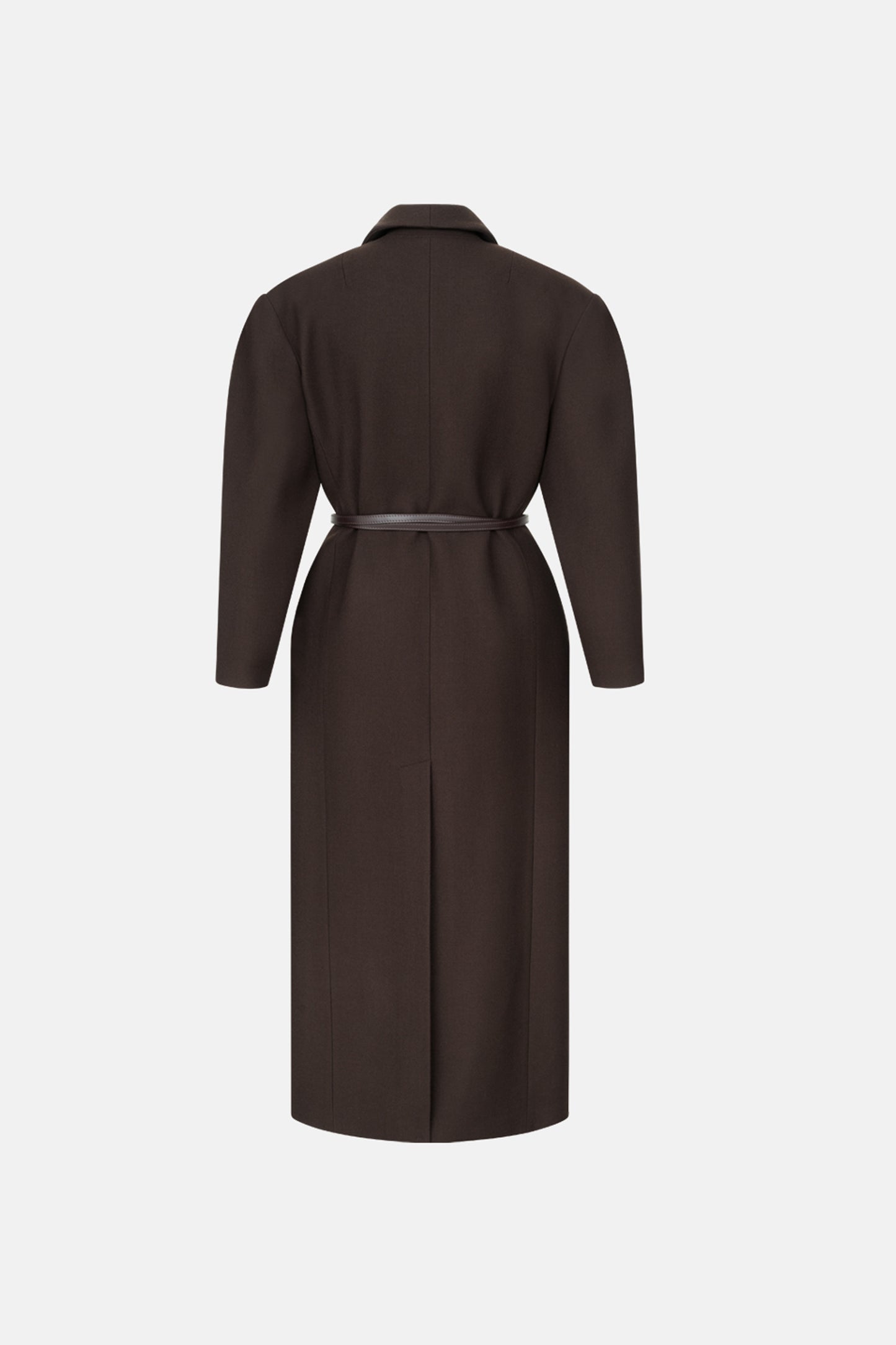 BAZHANE ДВОБОРТНЕ ПАЛЬТО З АКЦЕНТНИМ ПЛЕЧЕМ