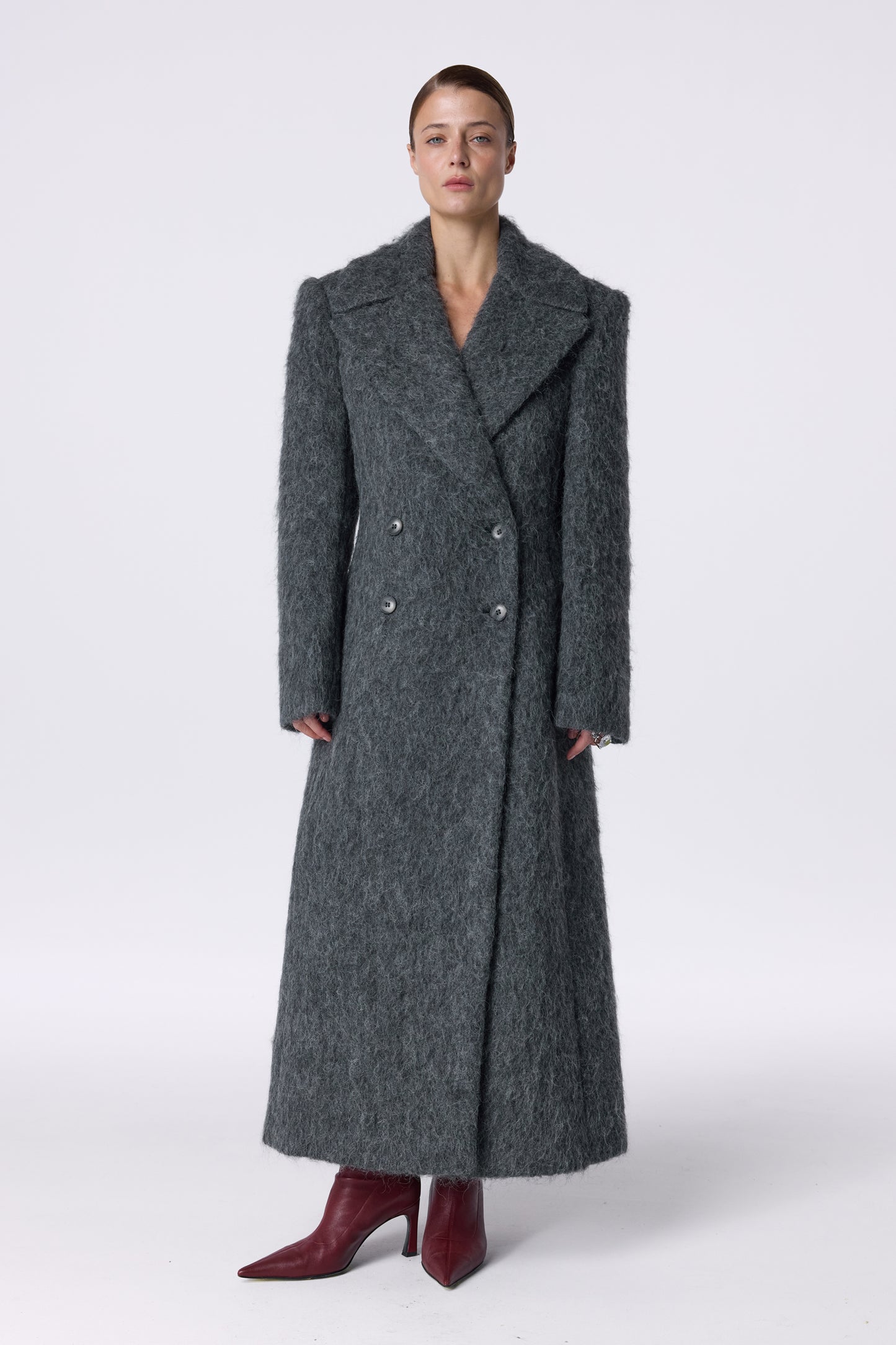 BAZHANE ПАЛЬТО З АЛЬПАКИ SNUG