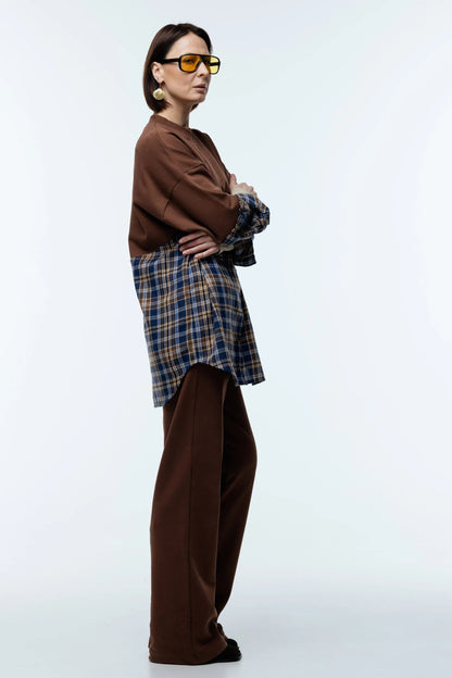 LUCKYREEF СВІТШОТ АСИМЕТРИЧНОГО КРОЮ AMSTERDAM