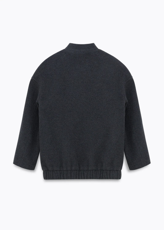 Iam GREY CASHMERE BOMBER
