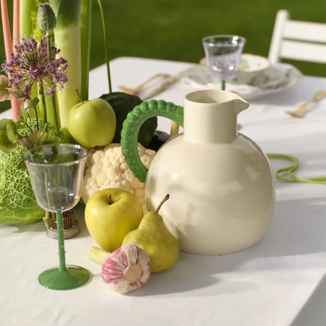 The Bava House Глечик Jug Perle Green