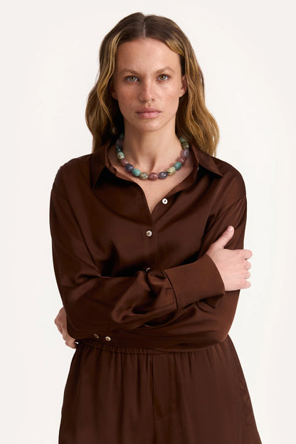 IAM Сорочка Maree in Chocolate