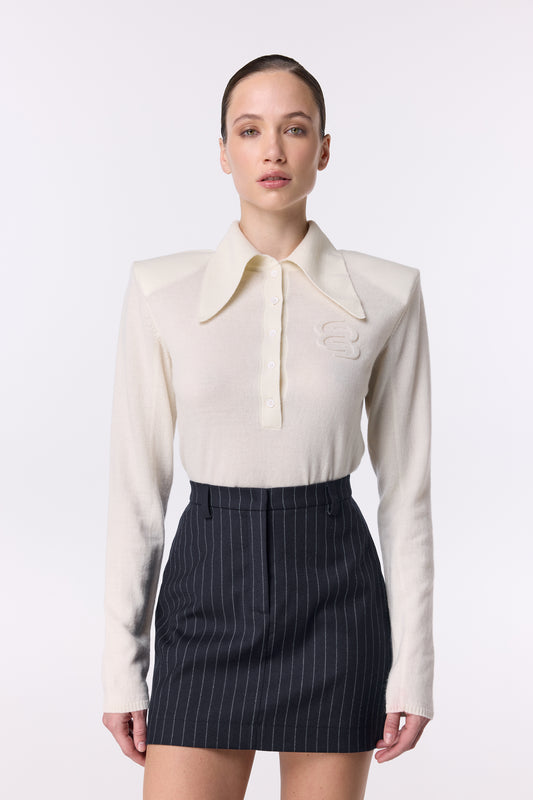 BAZHANE ПОЛО З ДОВГИМ РУКАВОМ CARDINAL