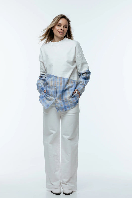 LUCKYREEF СВІТШОТ АСИМЕТРИЧНОГО КРОЮ MILAN