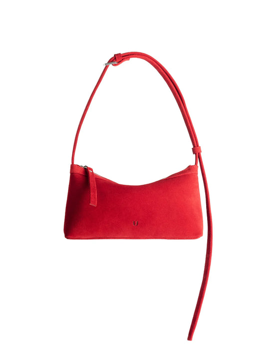 Замшева сумка ANNY BAG RED