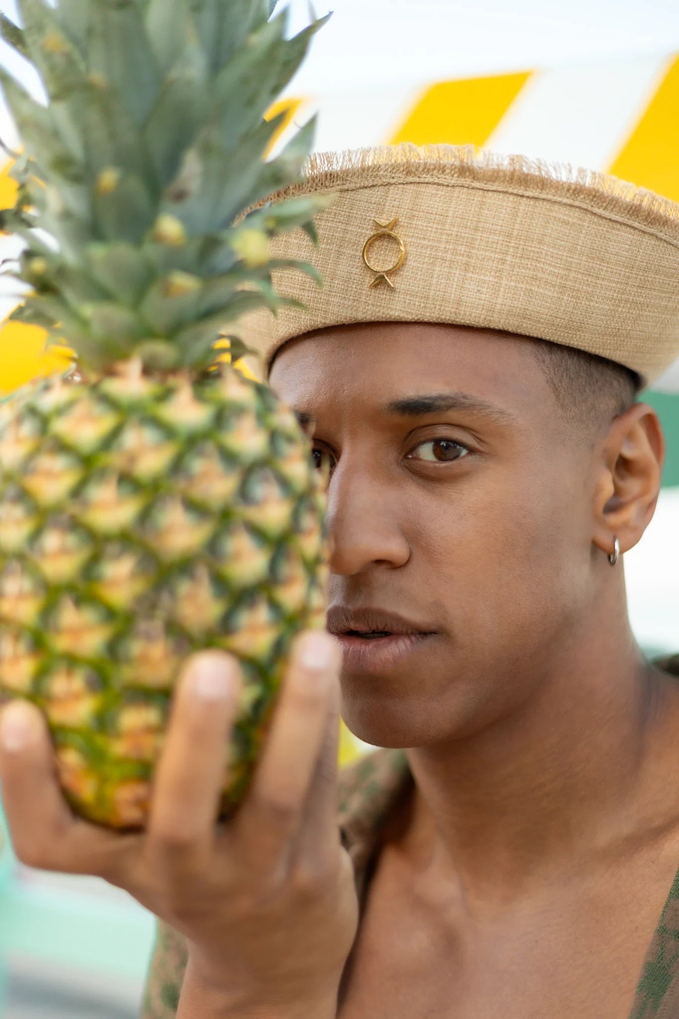 EROMIN Sand Linen Sea Hat