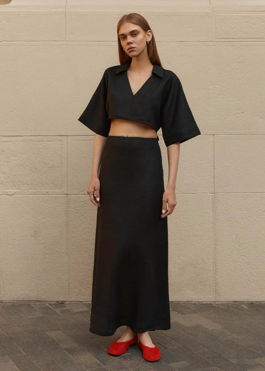 Iam WING NOIR DRESS