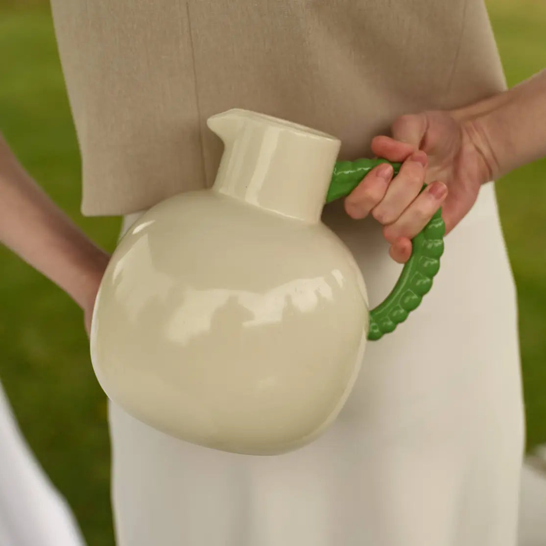The Bava House Глечик Jug Perle Green
