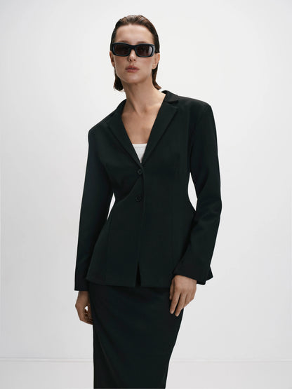 CICI COCO ЖАКЕТ ПРИТАЛЕНИЙ ЧОРНИЙ