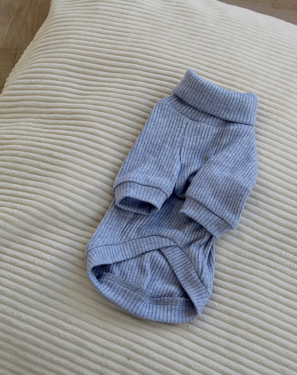 CHOU CHOU Гольф класичний з ангори для собак блакитний