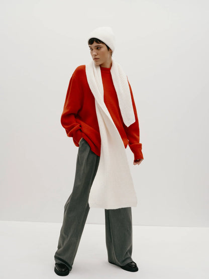 CICI COCO ШАРФ МОЛОЧНИЙ