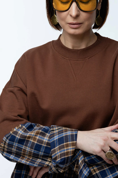 LUCKYREEF СВІТШОТ АСИМЕТРИЧНОГО КРОЮ AMSTERDAM