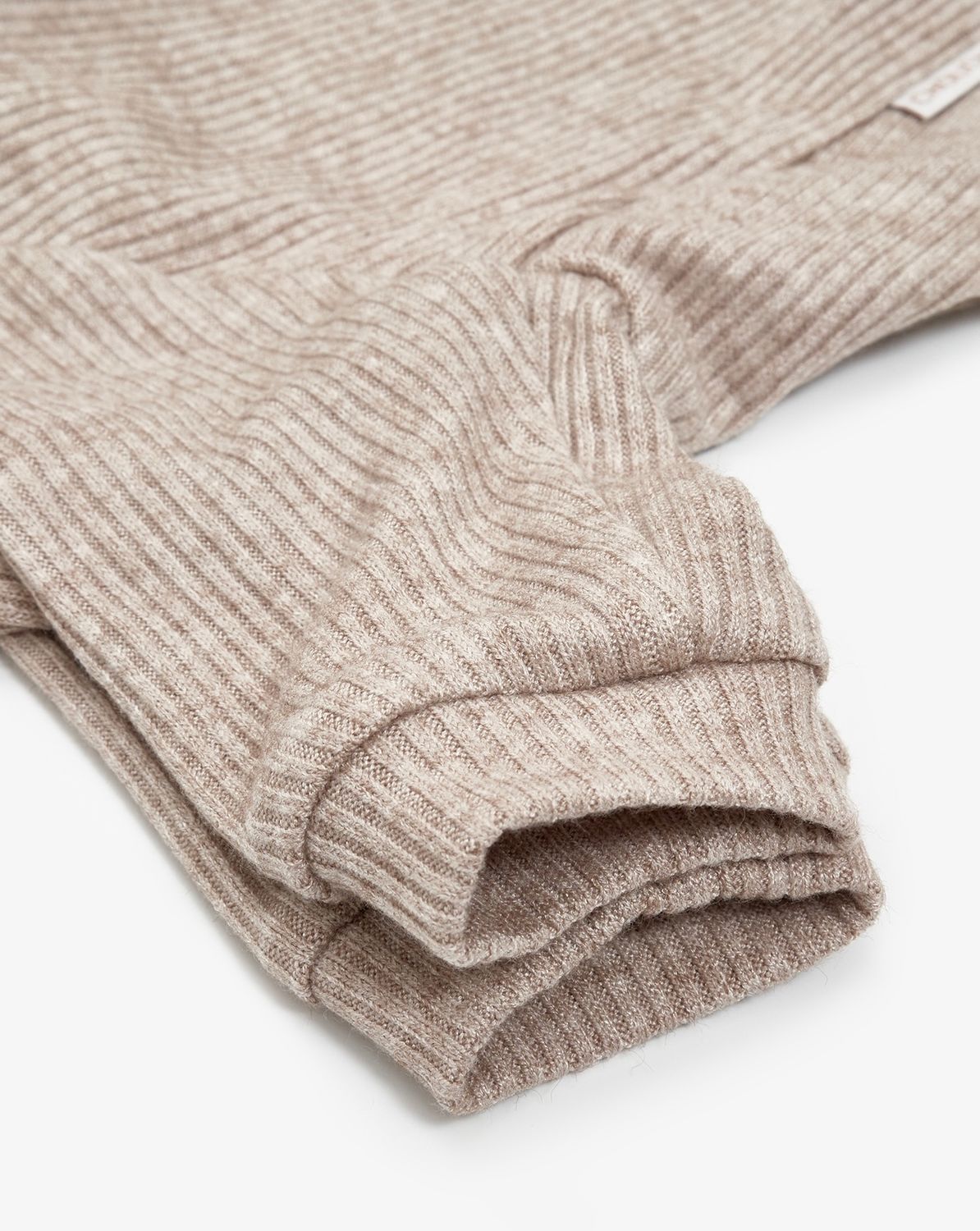 CHOU CHOU Гольф класичний з ангори для собак бежевий