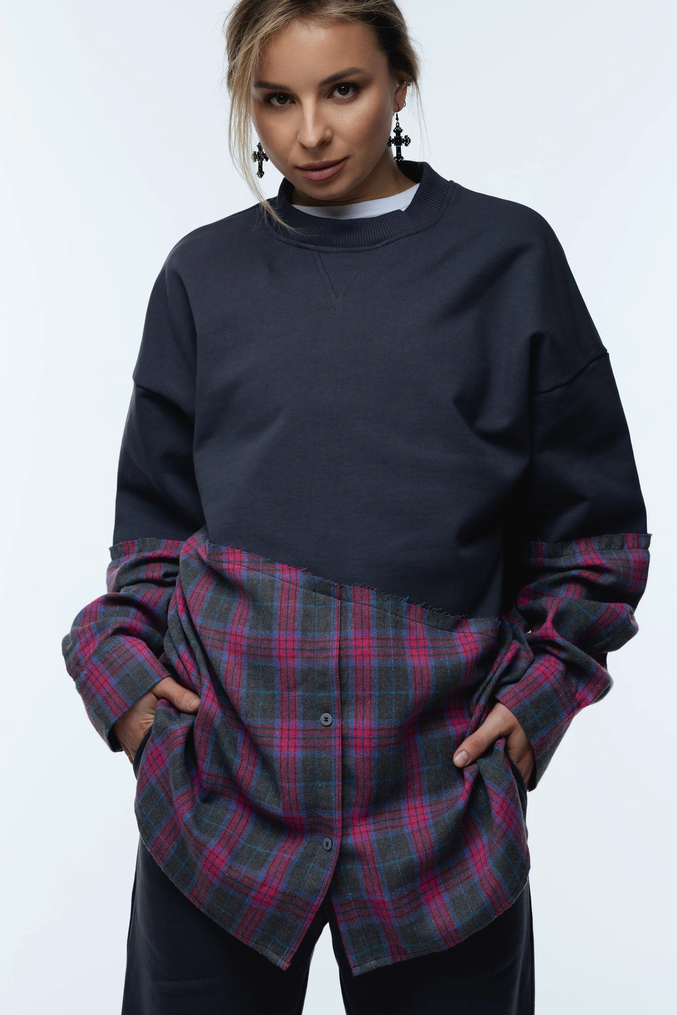 LUCKYREEF СВІТШОТ АСИМЕТРИЧНОГО КРОЮ VALENCIA