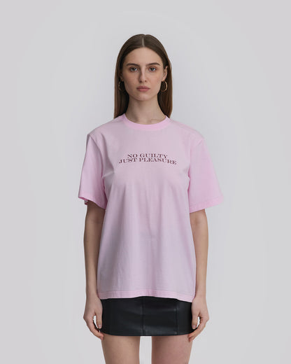 KNITLAB ФУТБОЛКА PLEASURE OVERSIZED