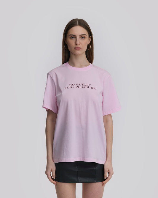 KNITLAB ФУТБОЛКА PLEASURE OVERSIZED