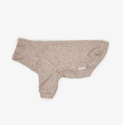 CHOU CHOU Гольф класичний з ангори для собак бежевий