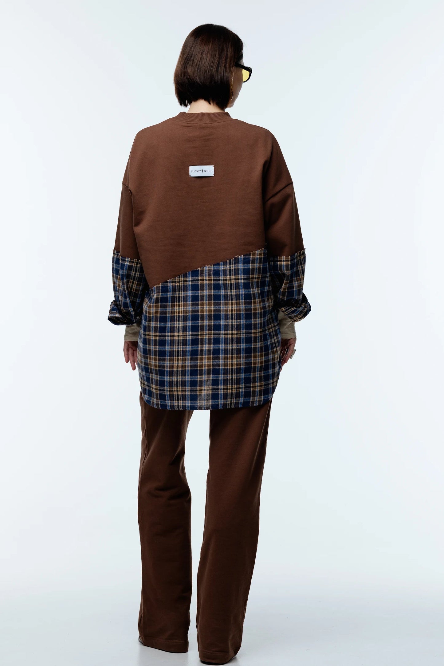 LUCKYREEF СВІТШОТ АСИМЕТРИЧНОГО КРОЮ AMSTERDAM