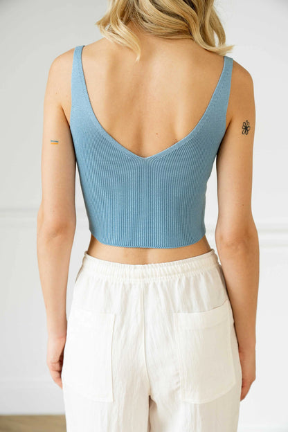 Wool Happen Топ Amy Блакитний