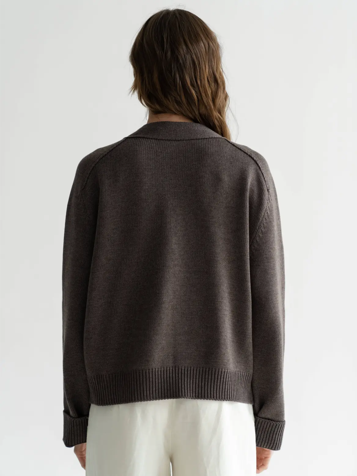 Wool Happen Кардиган BROOKE – шоколадний