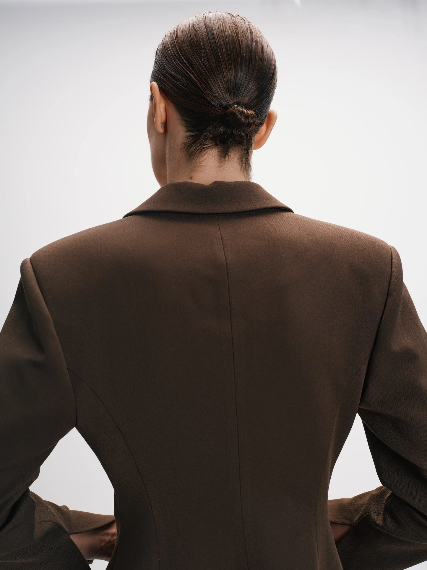 CICI COCO ЖАКЕТ ПРИТАЛЕНИЙ КОРИЧНЕВИЙ