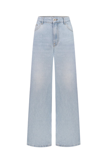 CICI COCO Джинси блакитні широкого крою