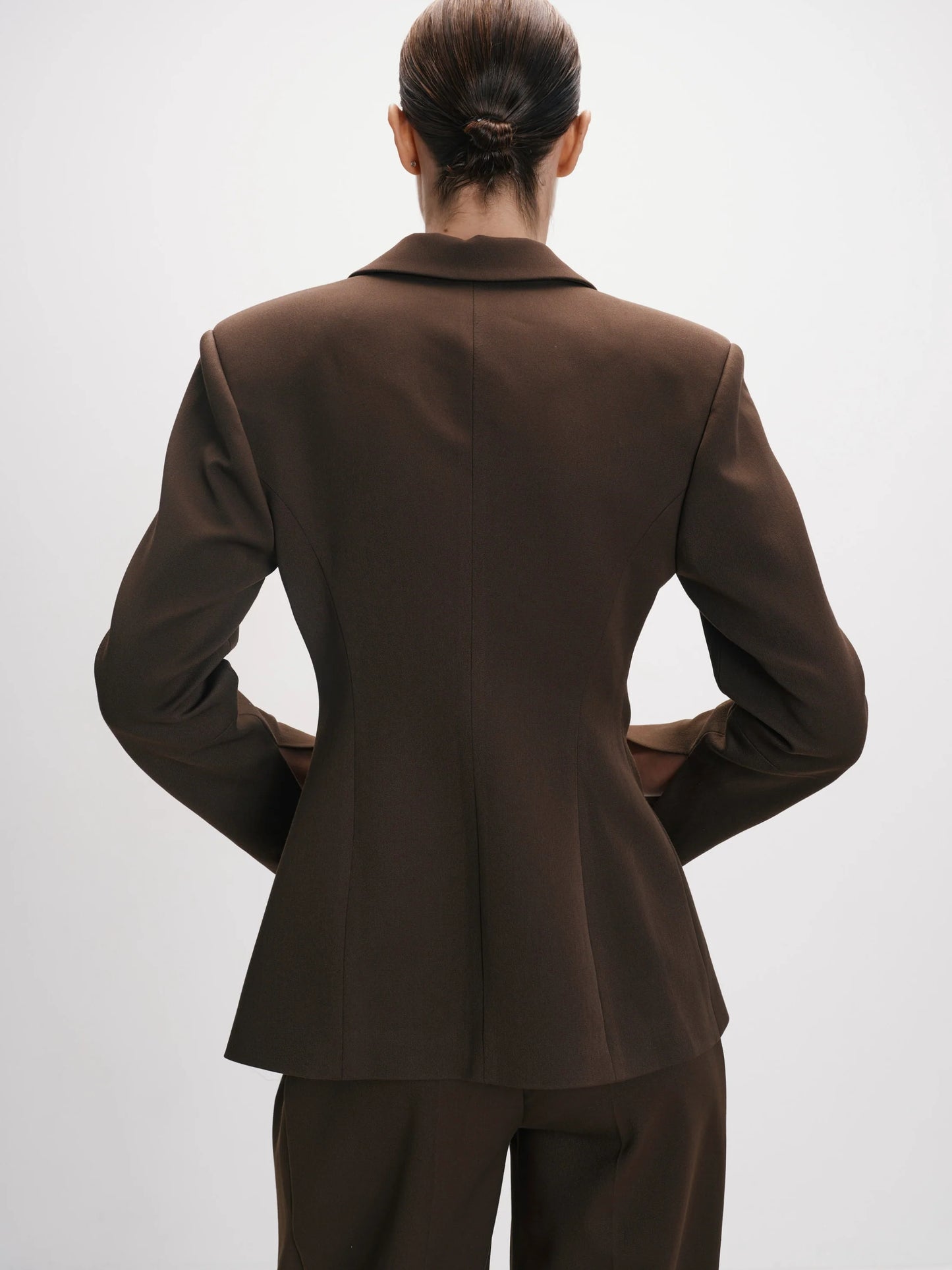 CICI COCO ЖАКЕТ ПРИТАЛЕНИЙ КОРИЧНЕВИЙ