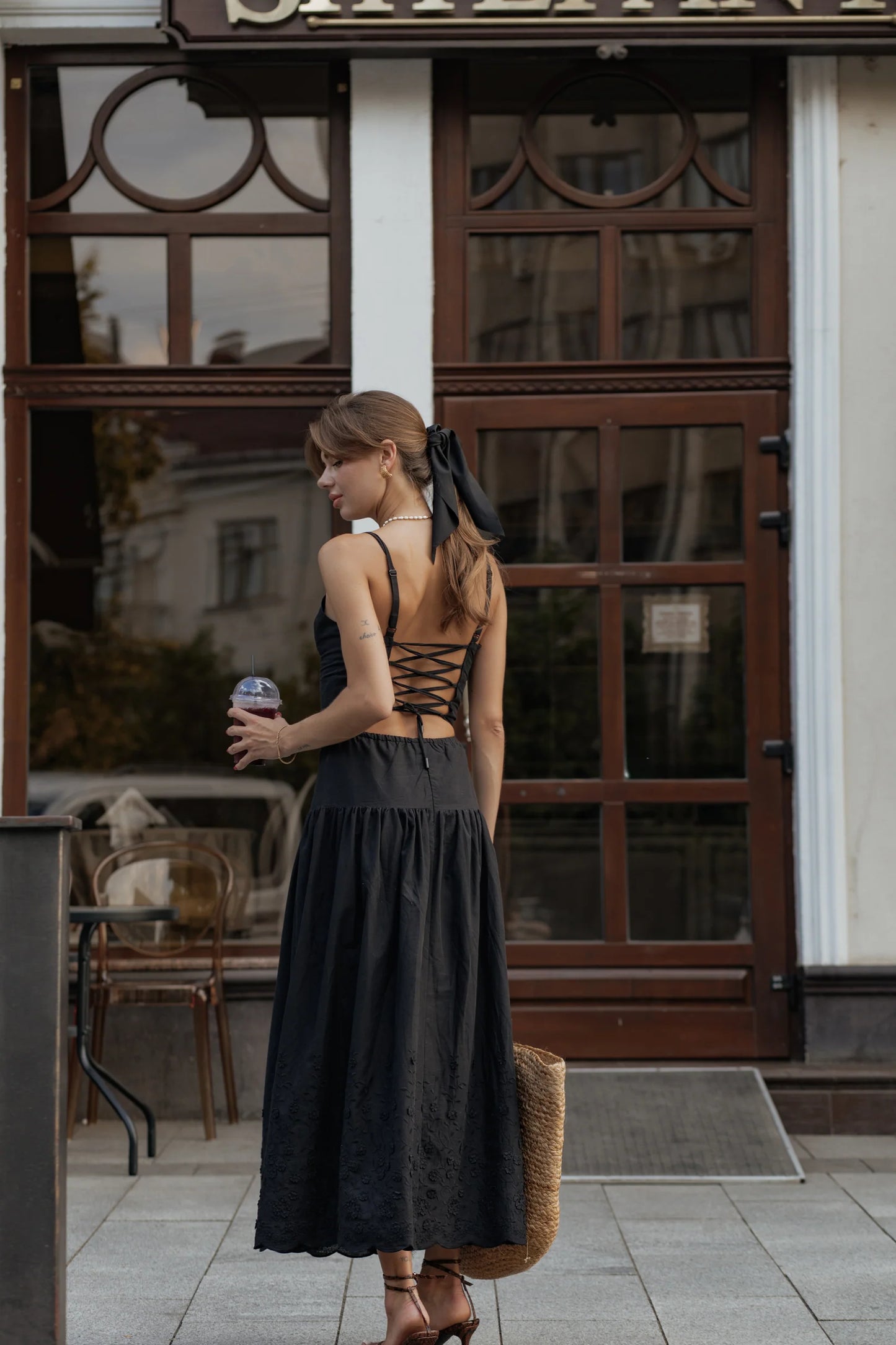 SARNA Сукня чорного кольору Colette