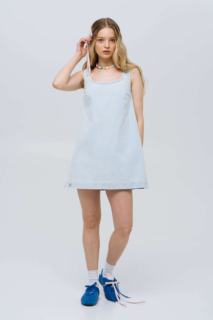 MATCH DENIM Trapeze Dress