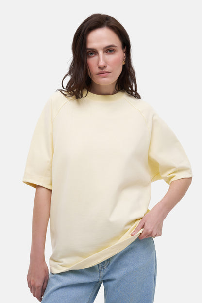 MATCH DENIM Yellow Raglan T-Shirt