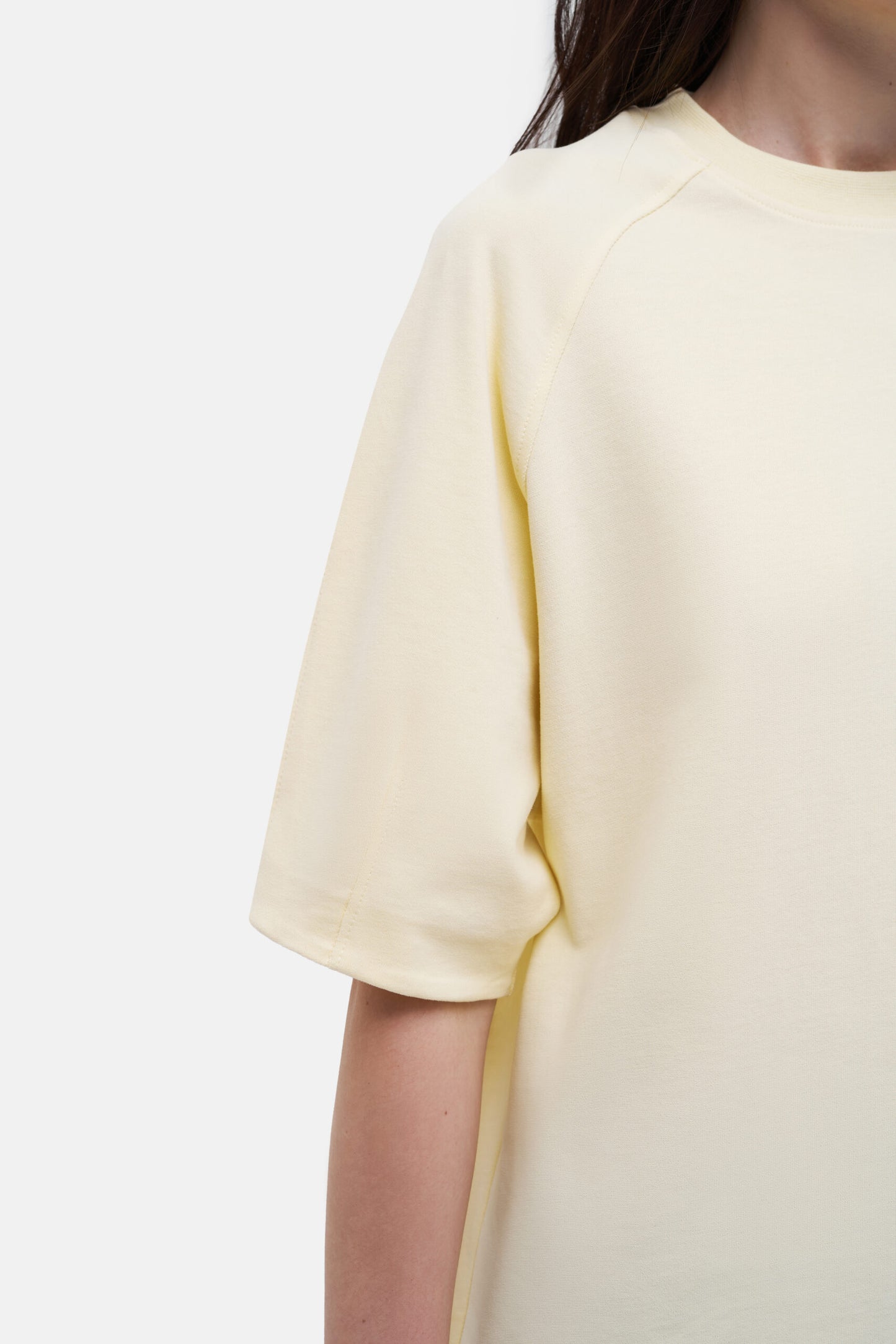 MATCH DENIM Yellow Raglan T-Shirt