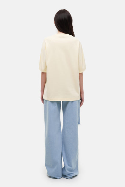 MATCH DENIM Yellow Raglan T-Shirt