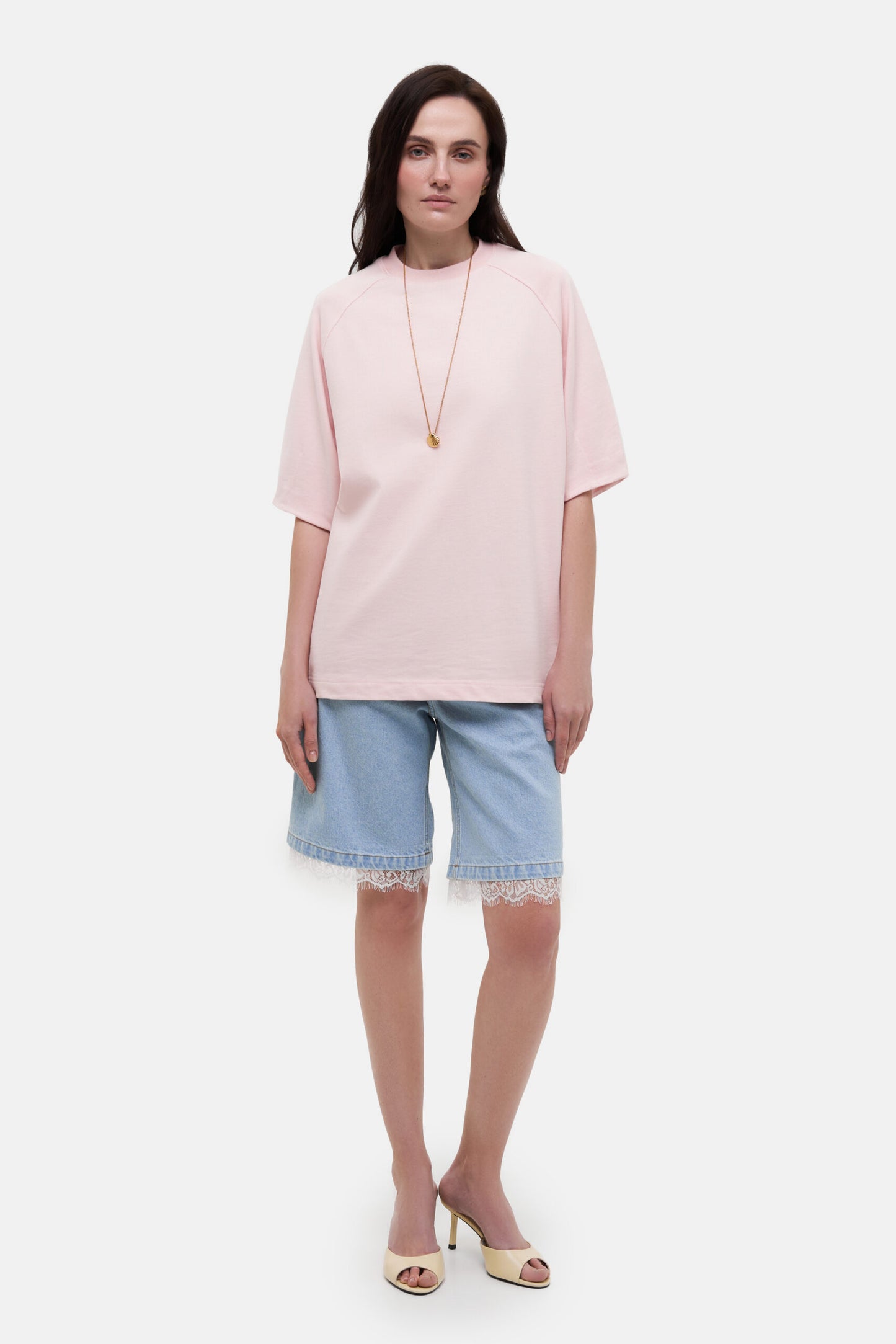 MATCH DENIM Pudra Raglan T-Shirt