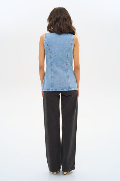 MATCH DENIM Denim Vest